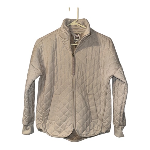 Avalanche Womens Beige Quilted Jacket, XS - Picture 2 of 13